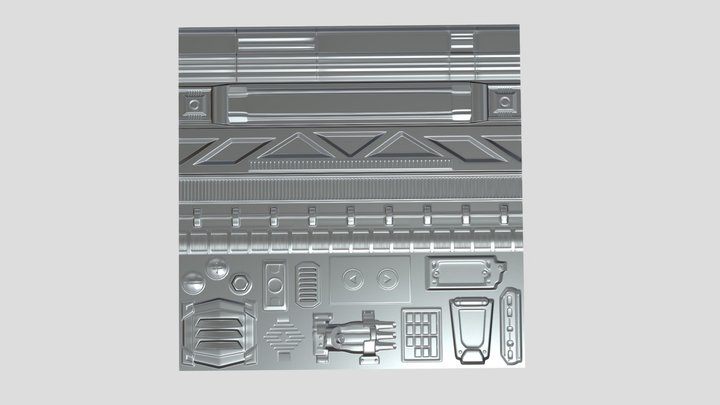Trim v2 3D Model