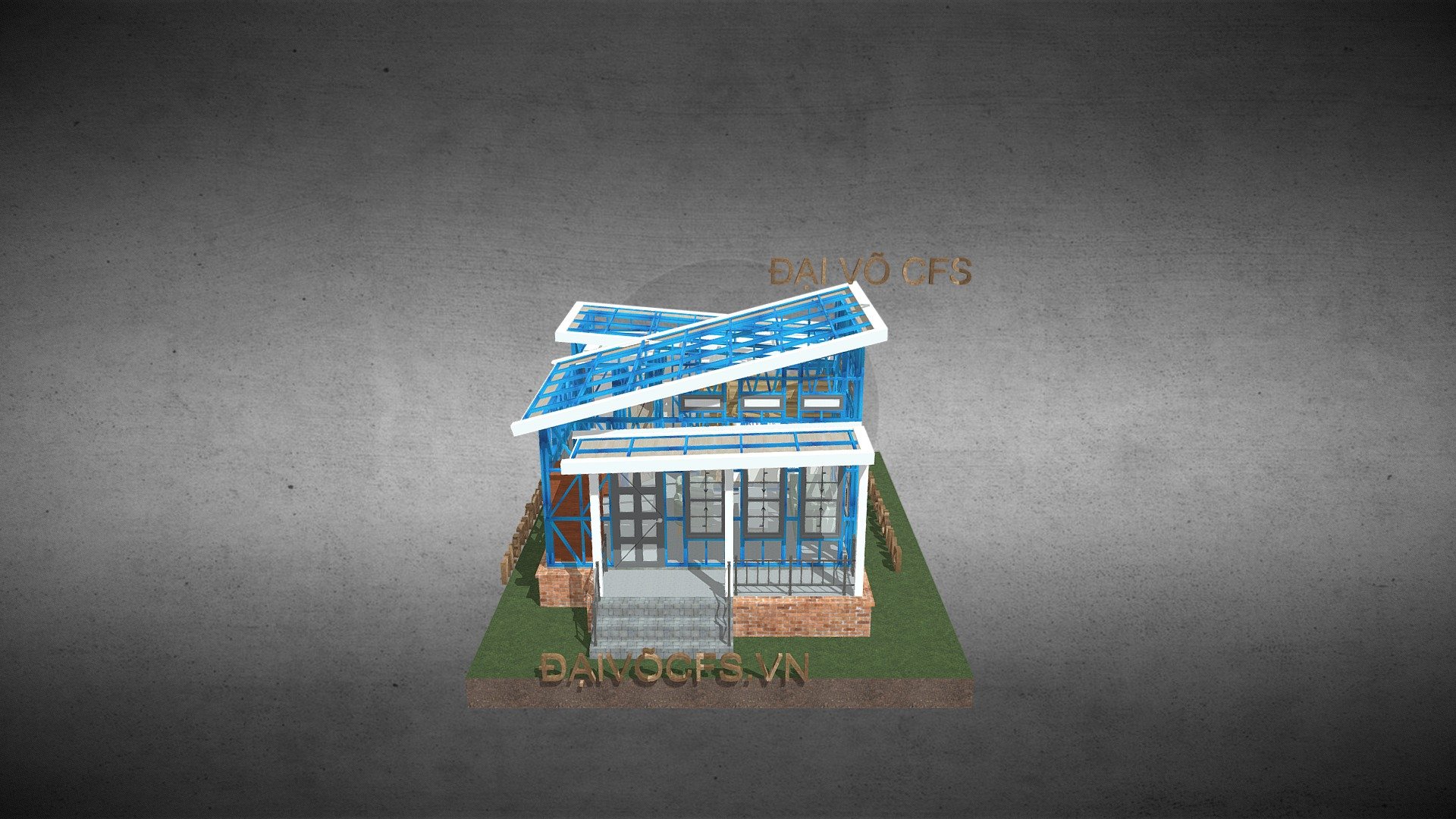 MẪU KHUNG THÉP LẮP RÁP MSRH01 - 3D model by DAIVOCFS (@daivocfscompany ...