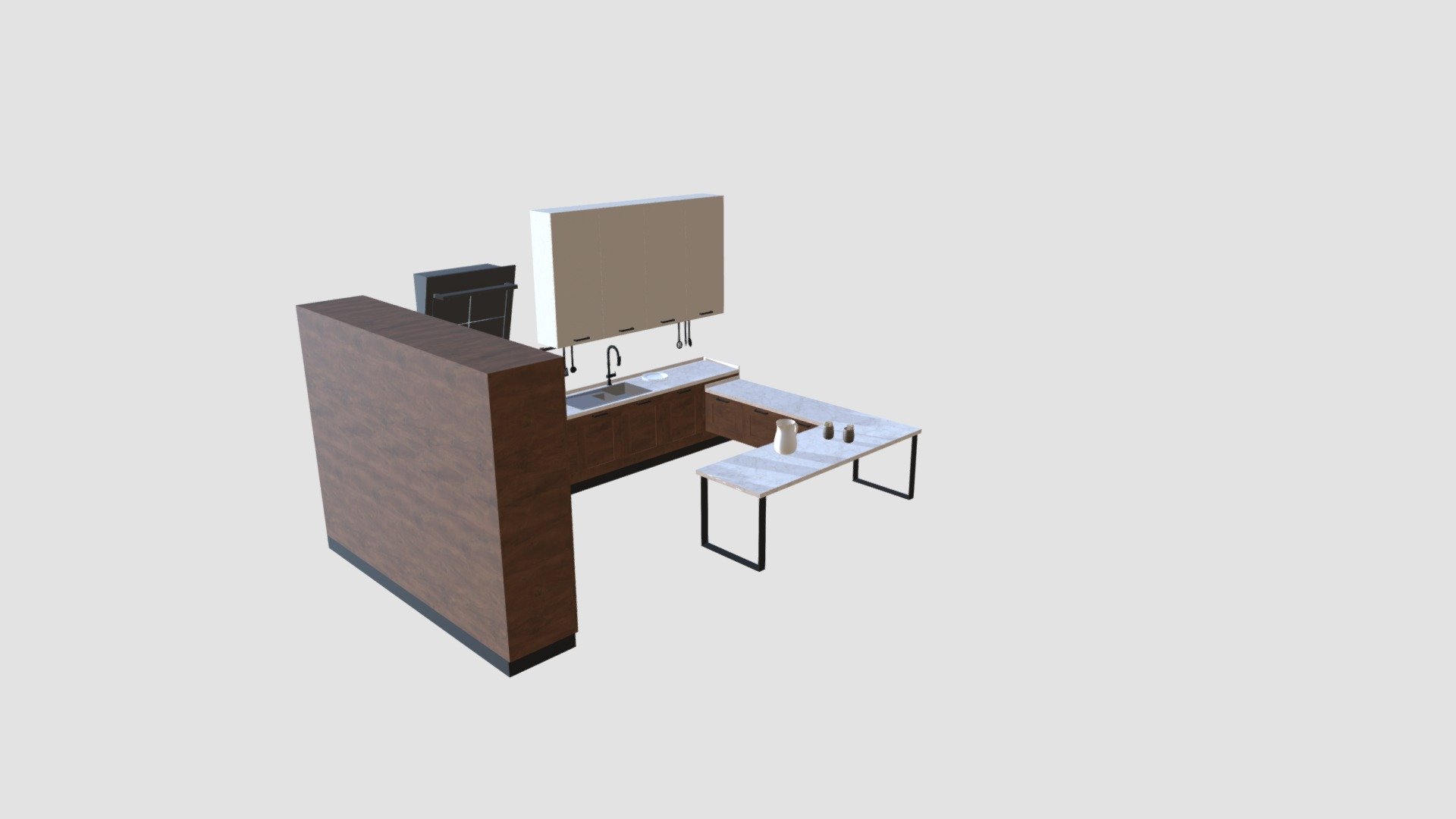 kitchen - Buy Royalty Free 3D model by Evermotion [d8da8c8] - Sketchfab ...