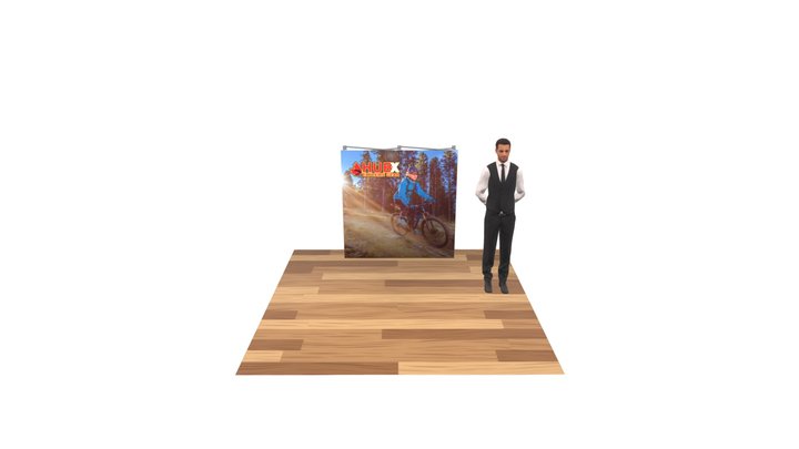 RPL 5ft X 5ft Straight Display