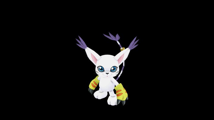 Gatomon 3D Model