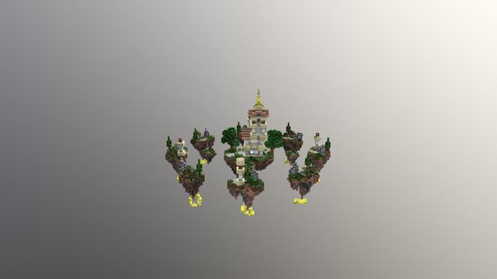 SkyAngel Skywars map 3D Model