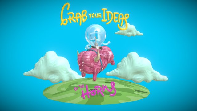 Grab your ideas by the horns 3D Model