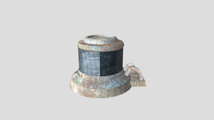 canister textured 3D Model