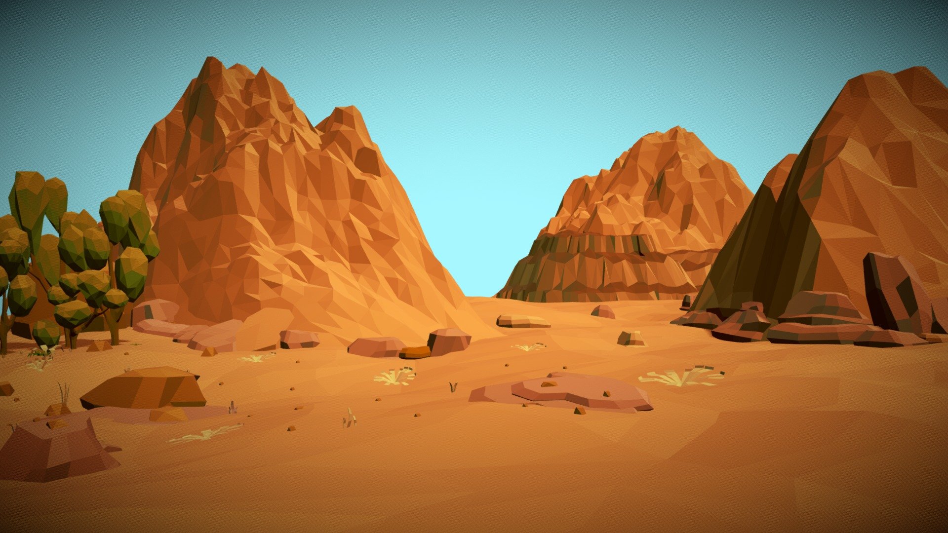 desert demo - 3D model by sandeep.s [d8dbe9f] - Sketchfab