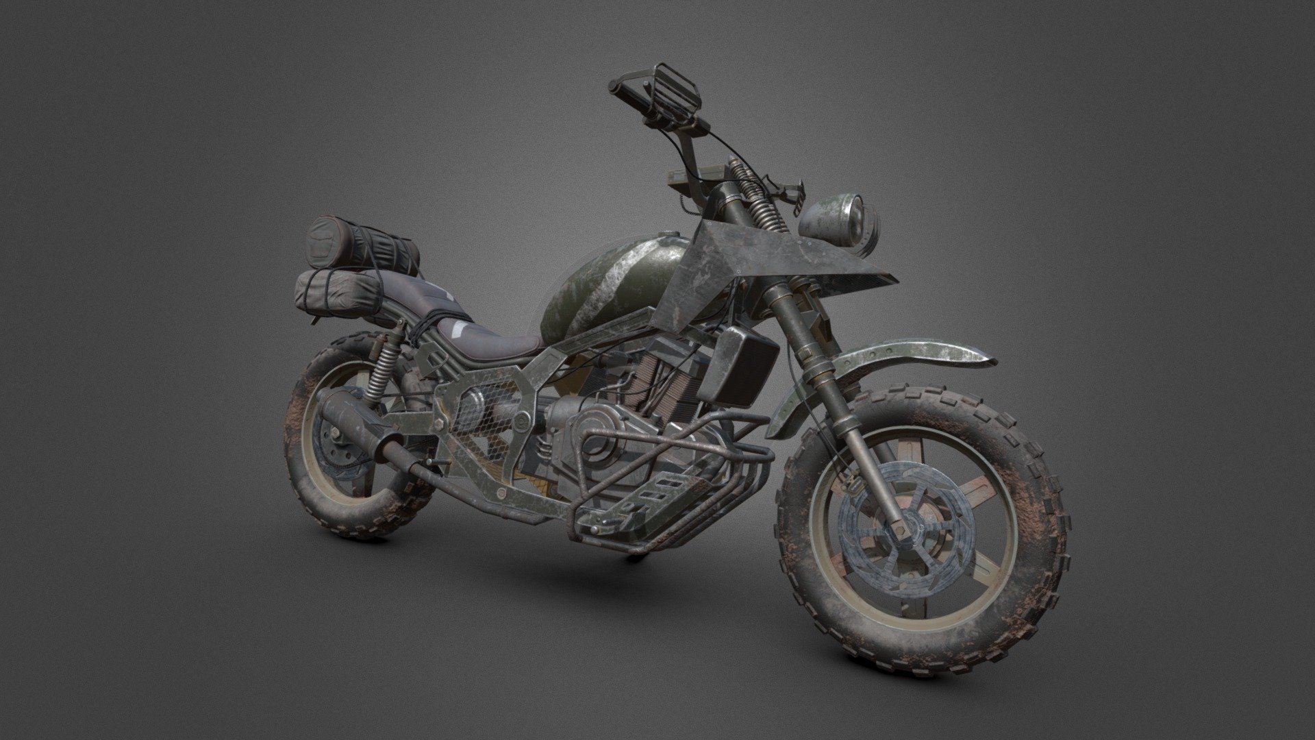 Drifter Bike - Deacon St. John - Days Gone - 3D model by Harikrishnan R ...