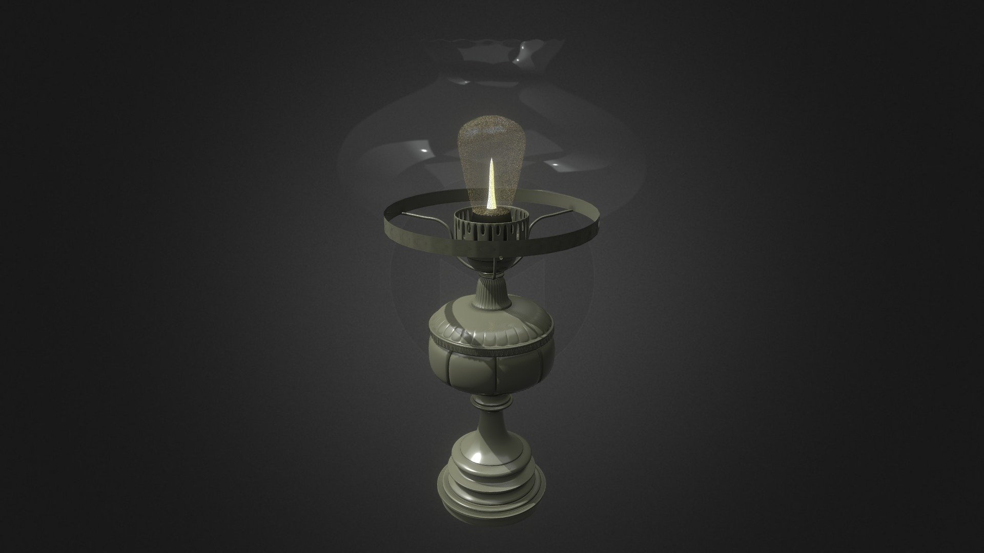 Antique lamp