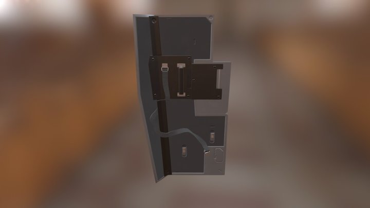 MGSV Shield 3D Model