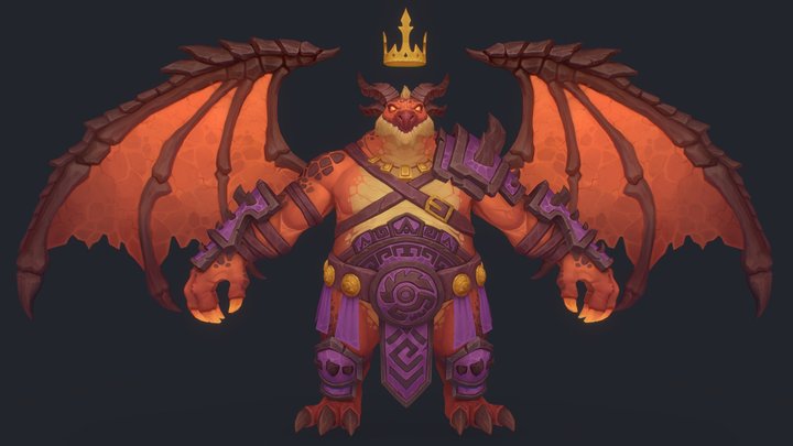 Dragon_king 3D Model