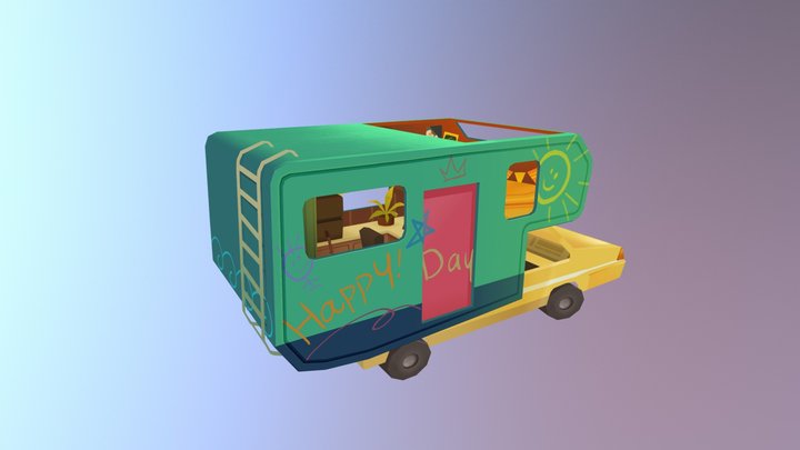 Trailer 3D Model
