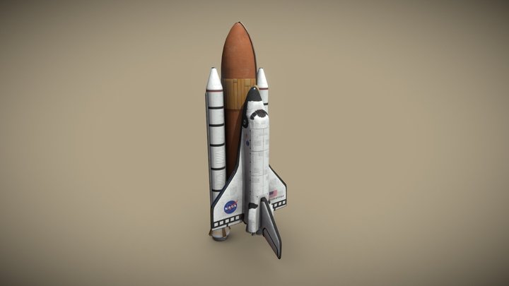 SpaseSuttle 3D Model