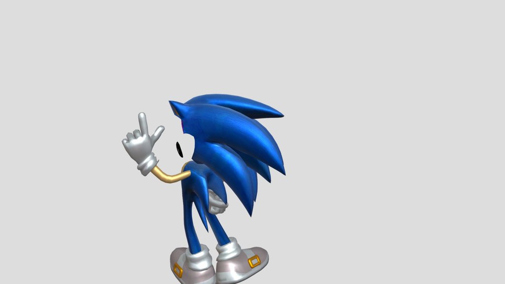 SONIC 06: Sonic_goal (NO FACE)