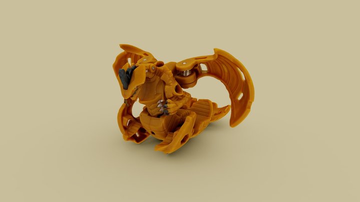 AA Auxillataur [STAND] - Bakugan 3D Model