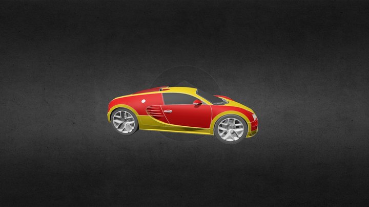 Bugatti viron modified 3D Model