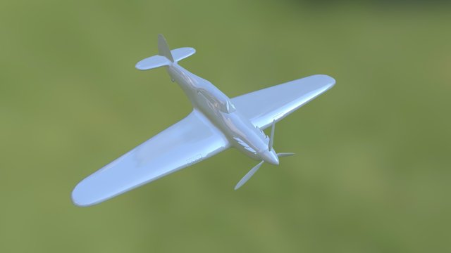 Hawker Hurricane MK1 3D Model