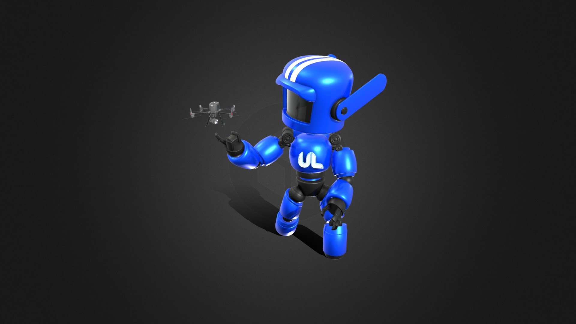 UL Robot - Download Free 3D model by UL (@unmanned.lifemail) [d8e6109 ...