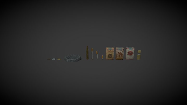 decoration pack #1 3D Model
