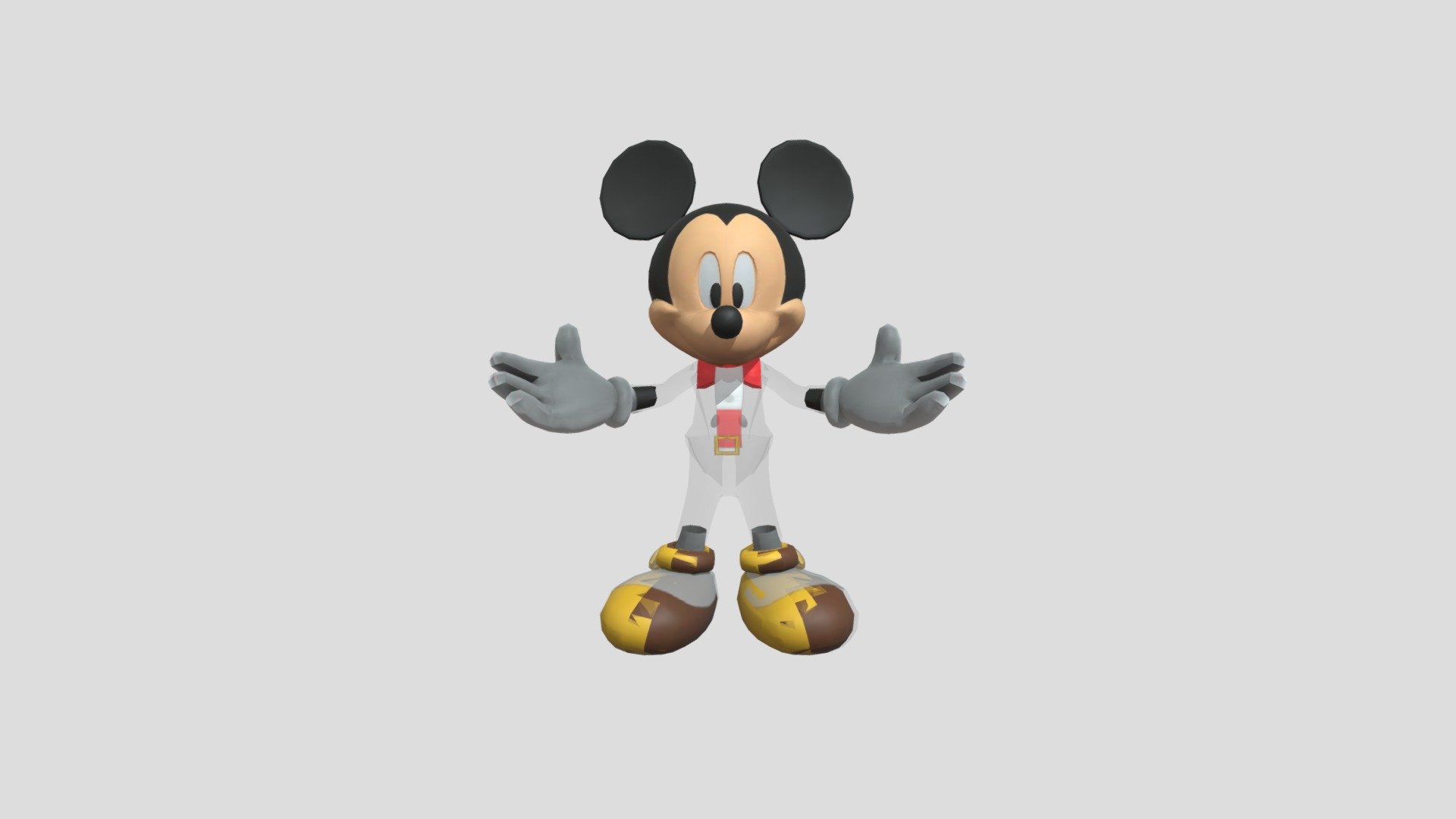 Walt Disney Home Video (Neon Mickey) - Download Free 3D model by Jones ...