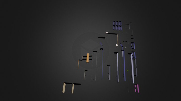 Asus Crosshair Motherboard 3D Model