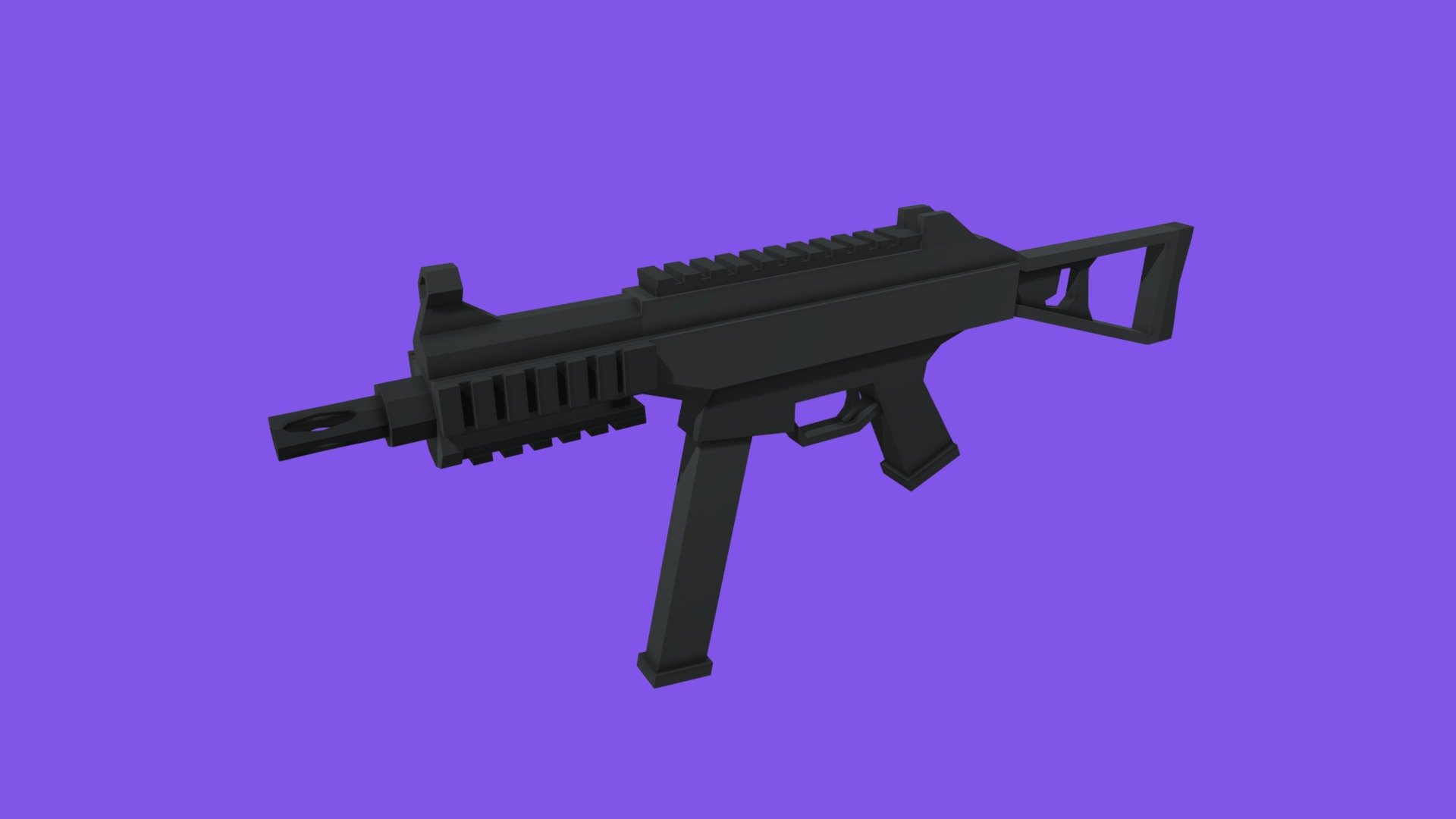 UMP-45 LOWPOLY - Download Free 3D model by RVKE [d8e755e] - Sketchfab