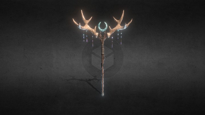 Magicstaff 3D Model