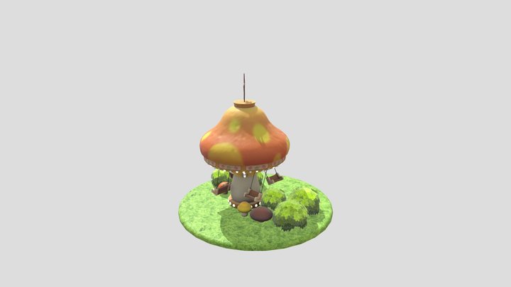mushroomSwing 3D Model