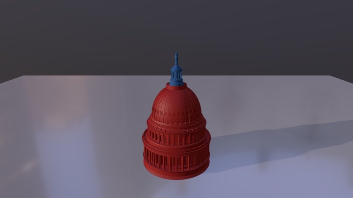Capitol Dome 3D Model