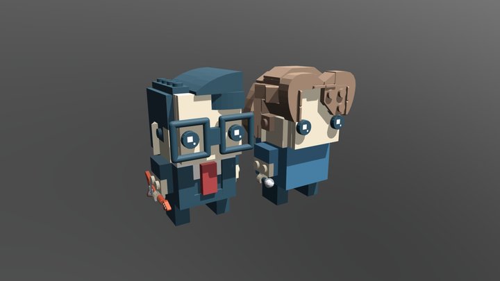 They Might Be Lego 3D Model