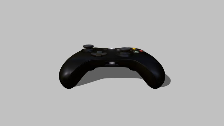 Gamepad Xbox 3D Model