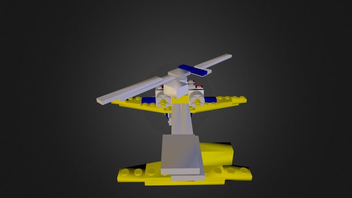 FINITO LEGOKOPTER.3ds 3D Model