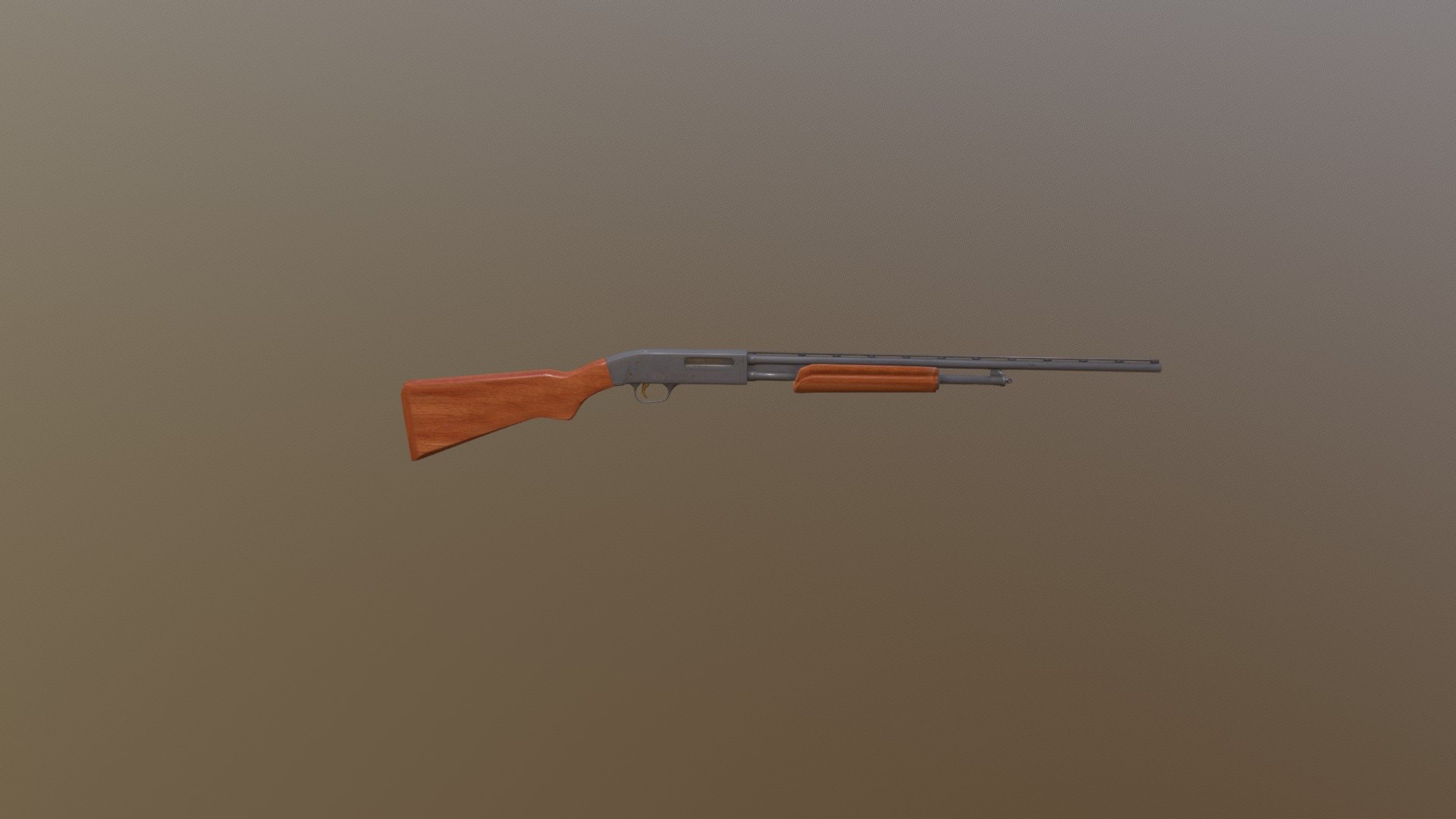 My Second Gun Model - Pump Shotgun
