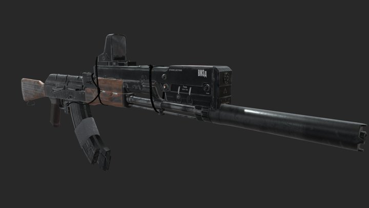 Elysium AK Mod (early) 3D Model