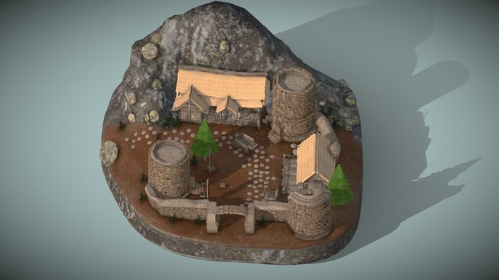 Helgen Diorama (Skyrim) 3D Model