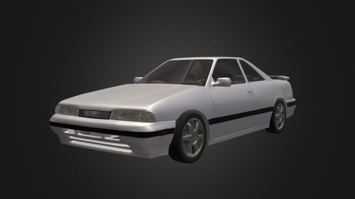 Mazda MX6 1991 3D Model
