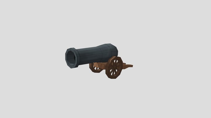 Cannon - Kill Arthur 3D Model