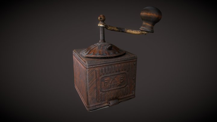 Peppergrinder (Game ready) 3D Model