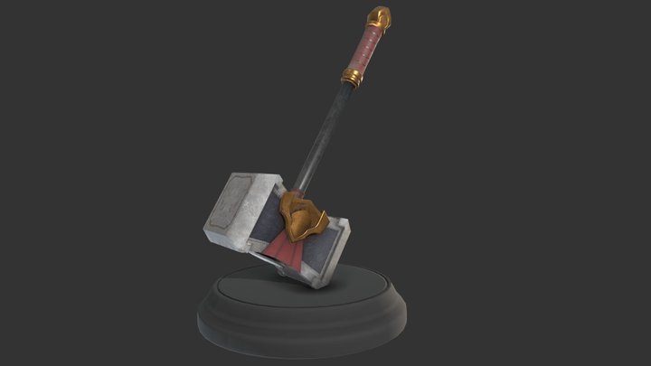 Poppy's Hammer 3D Model
