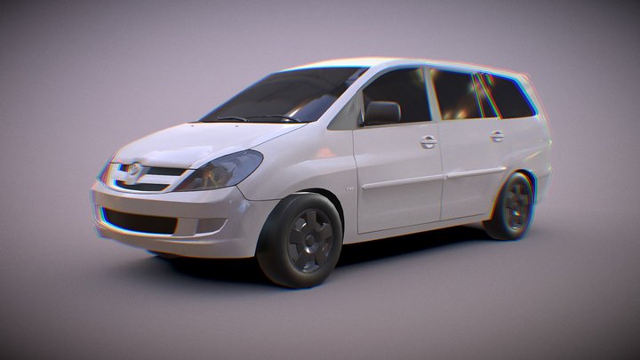 Toyota Innova 2008 3D Model