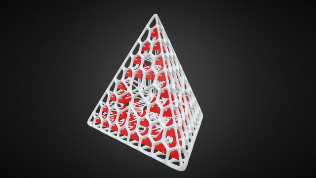 Sierpinski Voronoi 3D Model