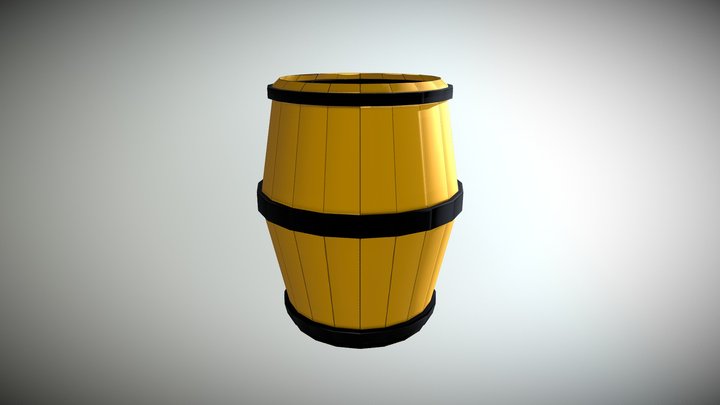 Barrel 3D Model