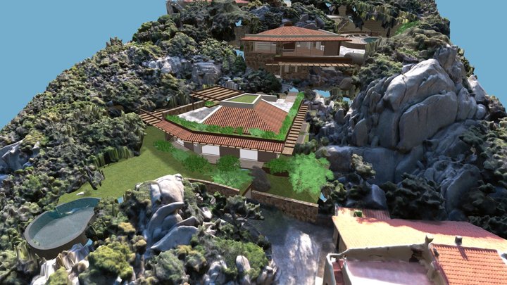 Villa Gialla 3D Model