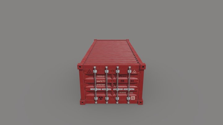 Container 3D Model