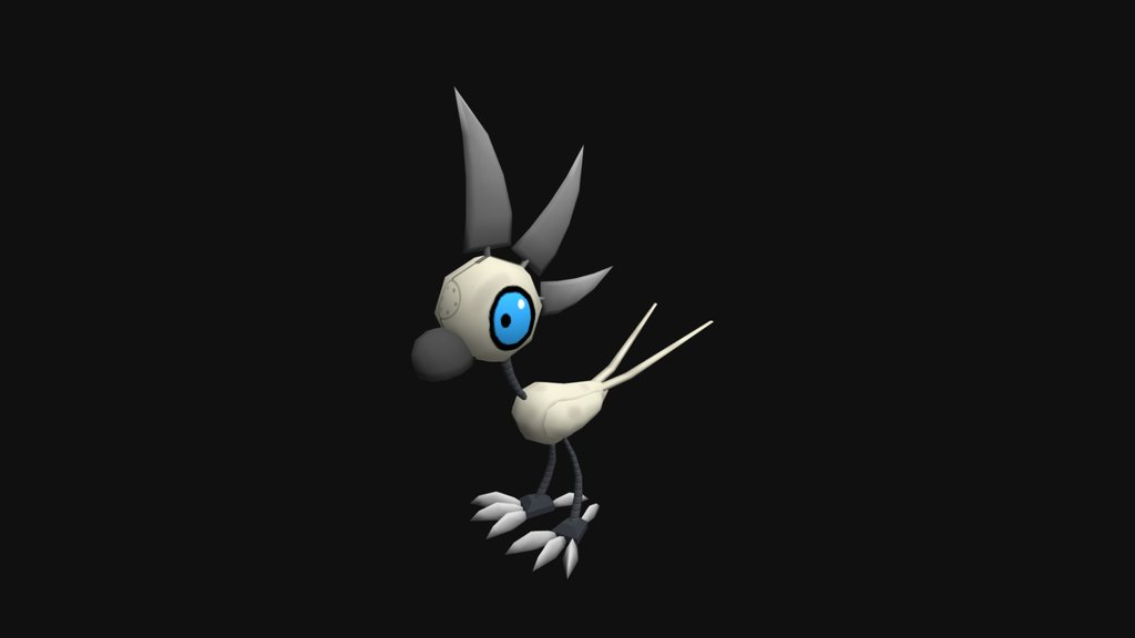 Robot-Bird (PS2 Style)