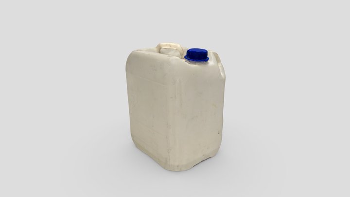 Old canister 3D Model