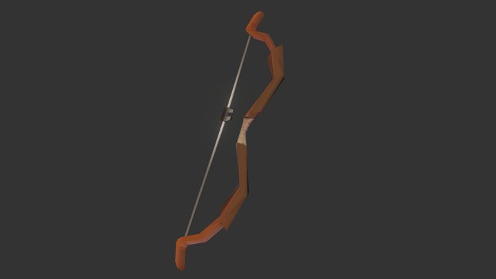 Hunting Bow 3D Model