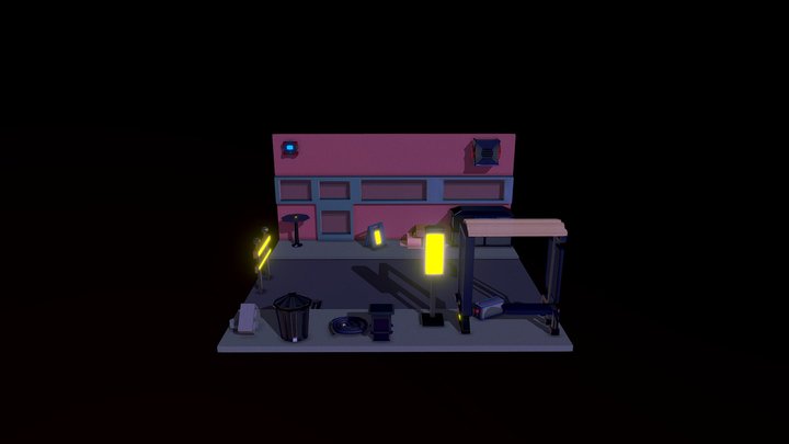 Nightwalks 3D Model