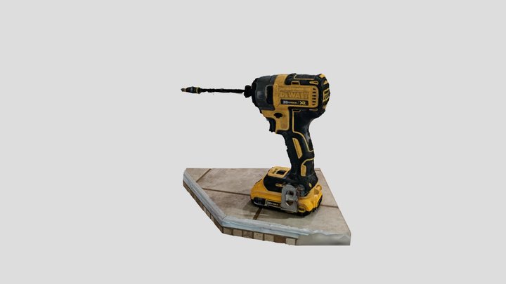 Impact Drill 3D Model