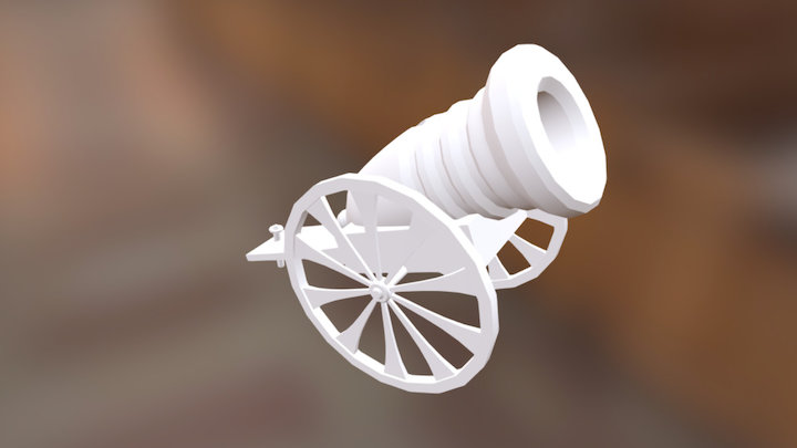 Cannon 3D Model
