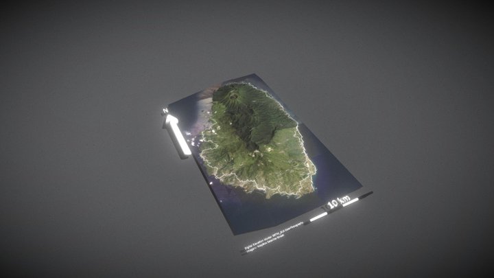 St Vincent and the Grenadines 3D Model