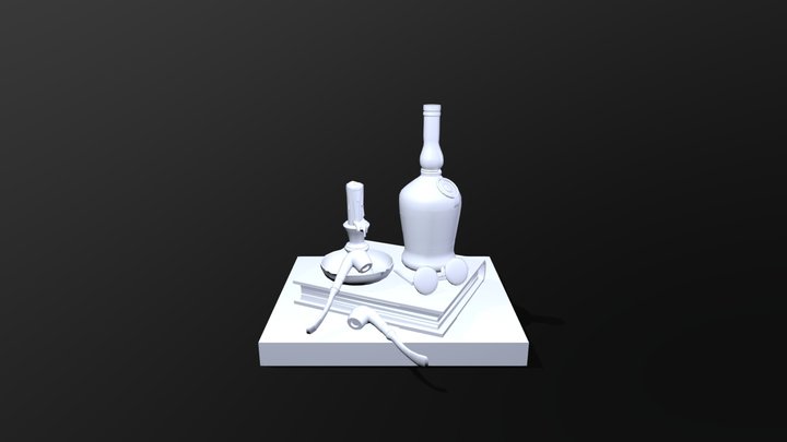 bottlescene 3D Model